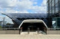 Crossrail Place Entrance Royalty Free Stock Photo