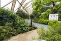 Crossrail Place Roof Garden in Canary Wharf, London Royalty Free Stock Photo