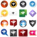 Crossroads Icon Set