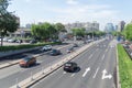 Crossroads traffic of beijing