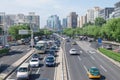 Crossroads traffic of beijing