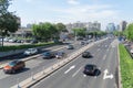 Crossroads traffic of beijing
