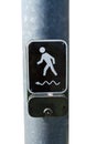 Crosswalk arrow Royalty Free Stock Photo