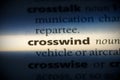 Crosswind Royalty Free Stock Photo