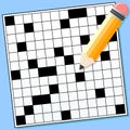 Crossword Puzzle Royalty Free Stock Photo