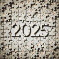 Crossword Puzzle Pattern Geometry 2025 Minimal Design