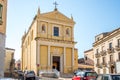 View at the Church of Santa Maria Immaculate in the streets of Crotone in Italy