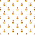 Croupier pattern, cartoon style