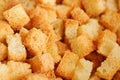 Crouton close up. Royalty Free Stock Photo