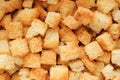 Crouton close up. Royalty Free Stock Photo