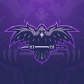Crow carry a sword gaming