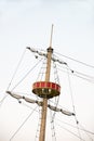 Crow, Crows Nest, Pirate Ship Royalty Free Stock Photo