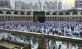 Crow of Muslim people performing Tawaf at the Kaabah, Mecca, during Umrah