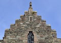 Crow-stepped gable in Conwy