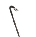 Crowbar on white Royalty Free Stock Photo