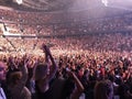 Crowd at Bruno Mars concert Royalty Free Stock Photo