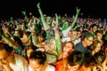 The crowd in a concert at FIB Festival