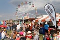 Crowd at Crawfish Festival Royalty Free Stock Photo