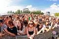 Crowd at Dcode Festival Royalty Free Stock Photo