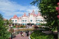 Crowd at Disneyland Resort Paris maingate