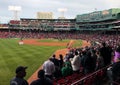 Standing for National Anthem at Fenway Park Royalty Free Stock Photo