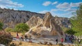 Open-air Museum ,UNESCO World Heritage site. Goreme, Cappadocia valley,T urkey, Royalty Free Stock Photo