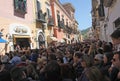 Crowd in forio