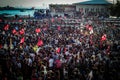 Crowd On Gassed Man Festival Royalty Free Stock Photo