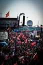 Crowd On Gassed Man Festival Royalty Free Stock Photo