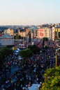 Crowd On Gassed Man Festival Royalty Free Stock Photo