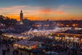 Jemaa el Fna Square, Marrakesh Royalty Free Stock Photo