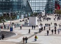 Crowd in La Defense