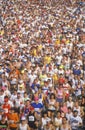 Crowd of Marathon runners