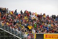 The crowd at Montreal Grand prix Royalty Free Stock Photo