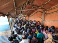 Crowd at Mumbai Local Station