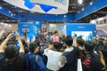 Crowd of people in China P&E 2014 - The 17th China International Photograph & Electrical Imaging Machinery and Technology Fair