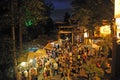 Crowd people in jinli old street