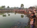 Crowd of photographers, Angkor Wat