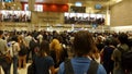 Crowd Queue At Arrival Immigration