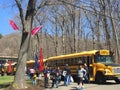 Crowd at the 37th Annual Daffodil Festival in Meriden, Connecticut