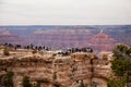 Crowd of Tourists at the Grand Canyon