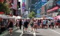 Summer Street Fair In New York