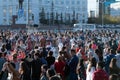 Yakutsk, Yakutia/Russia- May 21 2019: Celebration of a significant event - the inclusion of eight districts of Yakutia in the Arct