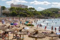 Crowded Beach at mallorca