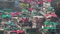 Crowded buildings in Shimla