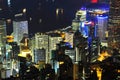 Crowded city at Hong Kong Royalty Free Stock Photo