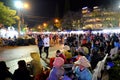Crowded, Dalat night market, marketplace, shopping