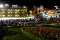 Crowded, Dalat night market, marketplace, shopping