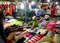 Crowded, Dalat night market, marketplace, shopping