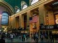 Crowded Grand Central Station of New York City, USA Royalty Free Stock Photo